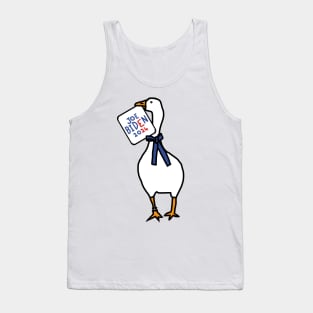 White Goose with Joe Biden 2024 Sign Tank Top